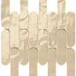 fRNS Glim Beige Curve Mosaico Brillante 29x29,5 FAP Ceramiche