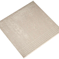 Marte Levigato Grigio Egeo Gradino 40x40 Casalgrande Padana