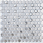 Argento grani hexagon 23x13x6 300x300х6 Caramelle Mosaic