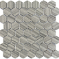 Marmara grey POL hex 23x40x6 292x289x6 Caramelle Mosaic
