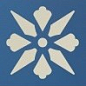050N006D017 ENC06 Fleur 17 (BEN, BAU) 5x5 Winckelmans