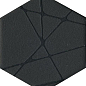 OS/B241/63001 Декор Агуста черный 6х5,2 Kerama Marazzi