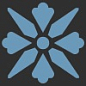 ENC06 Fleur 11 (NOI BEU) 5x5 Winckelmans
