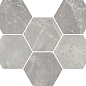 620110000049 Charme Evo Imperiale Mosaico Hexagon 25x29 Italon