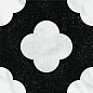 4101200 Dandy Pin Black White 18,6x18,6 41ZERO42