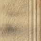 Eremite Sand Stopnica Prosta Struktura Mat 30x60 Paradyz
