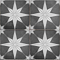 Scintilla Night Black Pre-cut 45x45 Etili Seramik