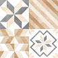 GT129VG Marmaris Белый пэчворк 50x25 Global Tile