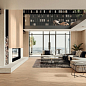 AX2A Log 3D Pleat Moon Oak Matt 50x120 Atlas Concorde