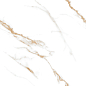 Calacatta Sharp Gold Белый Полированный 60х60 Ceradim