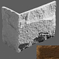 Угловой элемент Турин 370 17,6/7,4(26/12,5)x14.5x3 Leonardo Stone