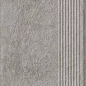 Carrizo Grey Stopnica Prosta Struktura Mat 30x60 Paradyz