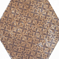 Pompeia Decor Marron 20х24 Monopole Ceramica