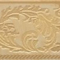 240882 Marble FASCIA 10 BAROCCHINA ORO 9,6x58,5 Versace (Gardenia Orchidea)