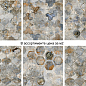 abs1766 Santorini Mix 60.8x60.8 Absolut Keramika