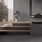 Walk Graphite Rett 60x120 Dado Ceramica