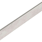 610130005370 White Battiscopa 7.2x60 ColiseumGres