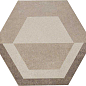 R4DU Rewind Decoro Geometrico Corda 21х18.2 Ragno Marazzi