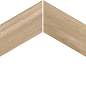 EFC0 SleekWood Beige Chevron 11x54 Emilceramica