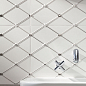 Senza White 44.8x44.8 Tubadzin