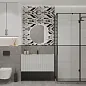 Декор Верди 1 Белый рельеф 600х300 Beryoza Ceramica фото в миниатюре 12