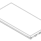 620090000826 Griglia Frame 20 25x50 Italon