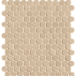 fRNJ Nobu Beige Gres Round Mosaico Matt 29,5x32,5 FAP Ceramiche