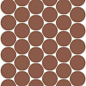 620110000192 Glass Coral Mosaico Lounge Lux 26.2x30.2 Italon