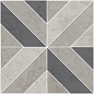ID124 Декор Про Лаймстоун серый матовый 60х60 Kerama Marazzi