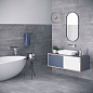Giovanni grey light PG 01 60х120 Gracia Ceramica