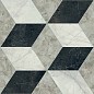 PF60014098 Tarsia Cubical Nero Deco Lux 3D Rett 60x120 Versace (Gardenia Orchidea)