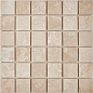 PIX233 Cream marfil из мрамора полированная 48x48 305х305x6 Pixmosaic