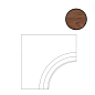 620090000962 Rive Antica Riva Bordo Curvilineo Svasato R30 60x60 Atlas Concorde Russia