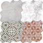 Riga patchwork 45x45 Realonda