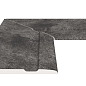 Угол фарфорового поручня внутренний 90 Pool Garden Anthracite 25x50 Serapool фото в миниатюре