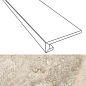 76080 GRADONE CREMA 32x80 Gardenia Orchidea (Versace)