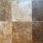 Travertino Noce honed 30.5x30.5 Lithos
