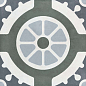 3386037275 Havana White Round R10 22.3x22.3 Harmony