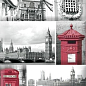 Monocolor Composicion London Calling C 15х22.5 Absolut Keramika