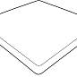 906166 Ступень угловая Petra Beige Round. Anti-Slip Beige 33x33 Gres de Aragon