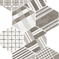 22101 Hexatile Cement Geo Grey 17,5x20 EQUIPE фото в миниатюре