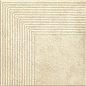 Scandiano Beige Ступень угловая структурная 30х30 Paradyz