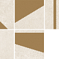 Kokomo Crema Oro 20x20 VIVES