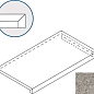 620070002464 Grey X2 Scalino Angolare Dx 33x60 Italon