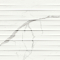 MN9D Elegance Statuario Struttura Drape 3D 30x60 MARAZZI Italy