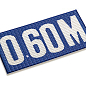22207 Цифровая надпись на плитке Antislip с сетчатой поверхностью Unglazed-Cobalt 12x24,5 Serapool