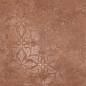 KM4040G0071N Хадду красный матовый декорированный 40,2x40,2x0,8 Kerama Marazzi