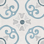 3386036517 Sirocco Blue Dhalia 9mm R10 22.3x22.3 Harmony