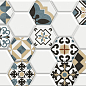 WT36EDW55 Edelweiss Pattern 300x600x9 New Trend