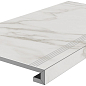 SG850192R/GCF Ступень клееная Монте Тиберио серый светлый лаппатированный 33x80x0,9 Kerama Marazzi